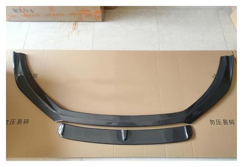 SCSTHRCRA Für Passat CC 2013-2018 Auto Lip Splitter Front Schaufel Spoiler Diffusor Canard Protector Frontspoiler(Carbon Fiber Pattern) von SCSTHRCRA