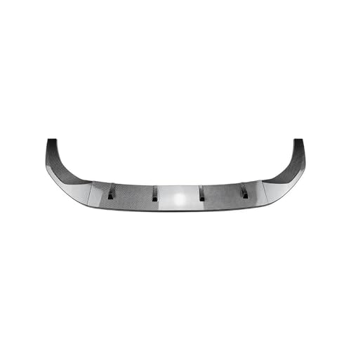 SCSTHRCRA Für Polo MK6.5 2022 + Auto Stoßstange Lip Splitter Front Schaufel Spoiler Diffusor Canard Protector Frontspoiler(Carbon Fiber Grain) von SCSTHRCRA
