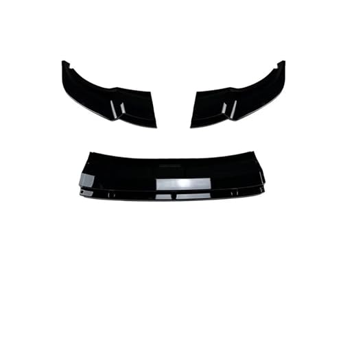 SCSTHRCRA Für T&iguan L Rline MK2 2021-2024 Auto Stoßstange Lip Splitter Front Schaufel Spoiler Diffusor Canard Protector Frontspoiler(Piano Black) von SCSTHRCRA