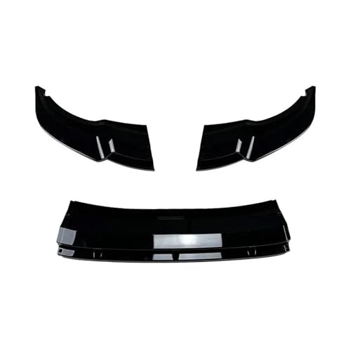 SCSTHRCRA Für T&iguan Rleitung 2021 2022 2023 Auto Lip Splitter Front Schaufel Spoiler Diffusor Canard Protector Frontspoiler(Glossy Black) von SCSTHRCRA