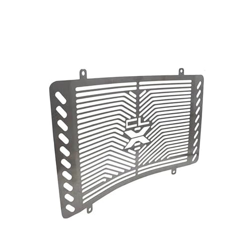 SCSTHRCRA Motorrad Grillabdeckung Schutz Für C&FMOTO Für CL X 700 700CLX Sport Motorrad Kühlergrill Wache Schutz Abdeckung Aluminium Wasser Tank Abdeckung (Silver) von SCSTHRCRA