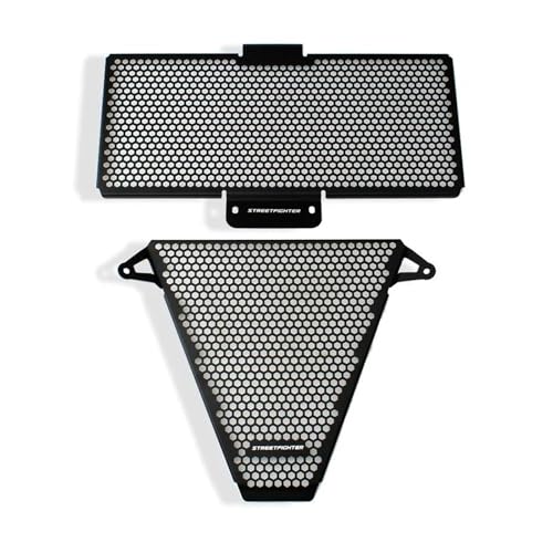 SCSTHRCRA Motorrad Grillabdeckung Schutz Für D&UCATI Für PanigaleV2 Streetfighter V2 2020 2022 Motorrad Heizkörper Schutz Motor Kühler Grille Abdeckung Schutz (Streetfighter V2) von SCSTHRCRA