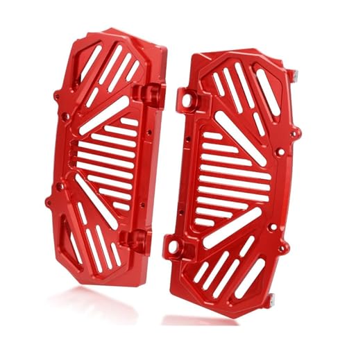 SCSTHRCRA Motorrad Grillabdeckung Schutz Für K&TM Für 350 450 SX F 250 350 XC F 2016-2023 Kühlergrill Wache Cover Protector (Red) von SCSTHRCRA