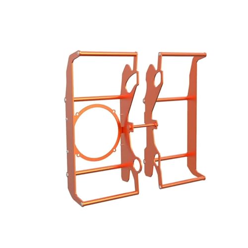 SCSTHRCRA Motorrad Grillabdeckung Schutz Für K&TM Für EXC 2T 4T 2020-2024 Motorrad Aluminium Zubehör Kühlergrill Wache Cover Protector (Orange) von SCSTHRCRA