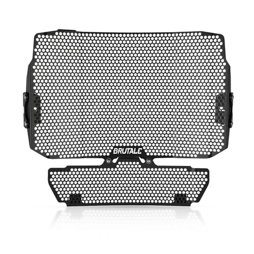 SCSTHRCRA Motorrad Grillabdeckung Schutz Für MV Agusta Für Brutale 800 800RC 800RR 2016-2024 Turismo Veloce 800 800RC Kühlergrill Wache Cover Protector (Black Set BRUTALE) von SCSTHRCRA
