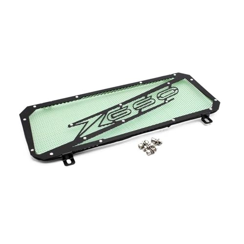 SCSTHRCRA Motorrad Grillabdeckung Schutz Für Z650 2016-2017 Kühlergrillschutz Motor Kühlerschutzabdeckung Motorrad Aluminium (Green) von SCSTHRCRA