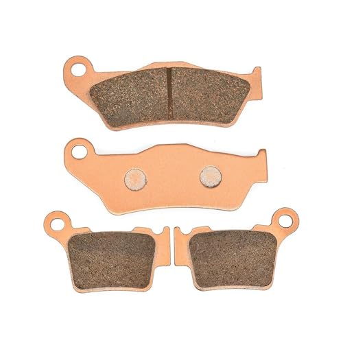 SCSTHRCRA Motorrad Vorder Hinter Bremsbeläge Motorrad Bremsbeläge Vorne und Hinten Für K&TM EXC EXCF SX SXF XC XCF XCWF Tpi 85 125 250 300 350 450 2003-2023 Enduro Dirt Pit Bike (Front and Rear) von SCSTHRCRA