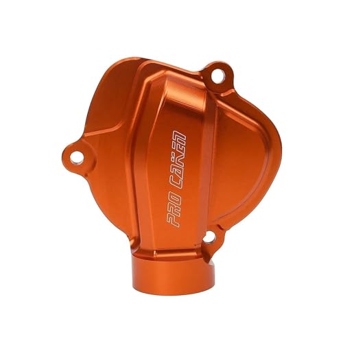 SCSTHRCRA Powersport Motorschutz Motorrad CNC Rechts Auspuff Control Abdeckung Für Husqvarna Gas Gas K&TM 250 300 XC SX XC-W EXC Sechs Tage TPI 2009-2023 Moto Teile (Orange) von SCSTHRCRA
