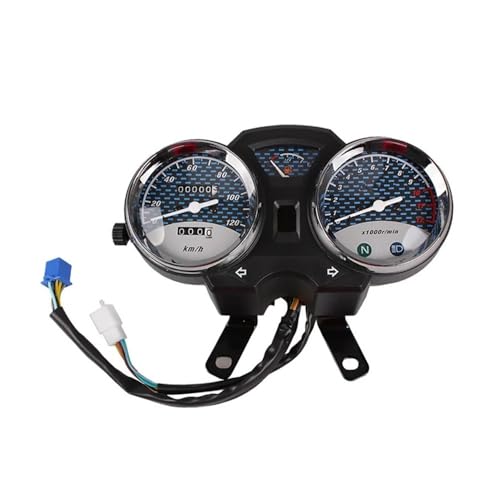 Haojue Suz Lifan Skygo Qinqi GN125/F/H/2A/2F Motorrad Drehzahlmesser Tachometer Geschwindigkeitsmesser Uhr Instrument HJ125-8E/8F(A) von SCTTJSIXZ