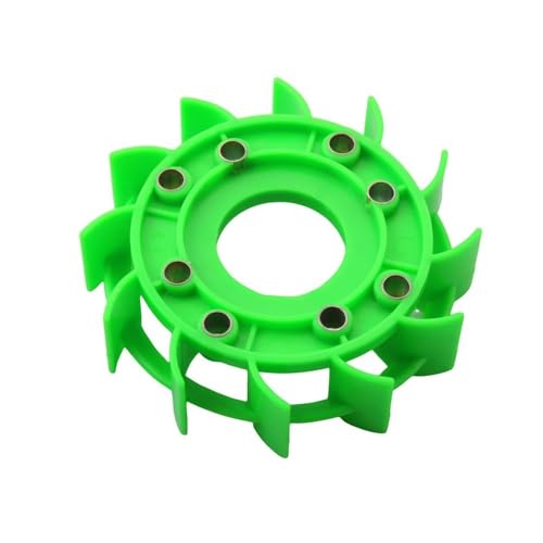 Moped-Turbo-Lüfter for GY6 50cc 125cc 150cc 139QMB 152QMI 157QMJ 4T Motorteile(Green) von SCTTJSIXZ