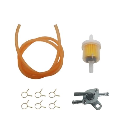 Motorrad-Ölschalter-Benzinfilter-Kit mit One-In-One-Out-Teileaustausch(Orange) von SCTTJSIXZ