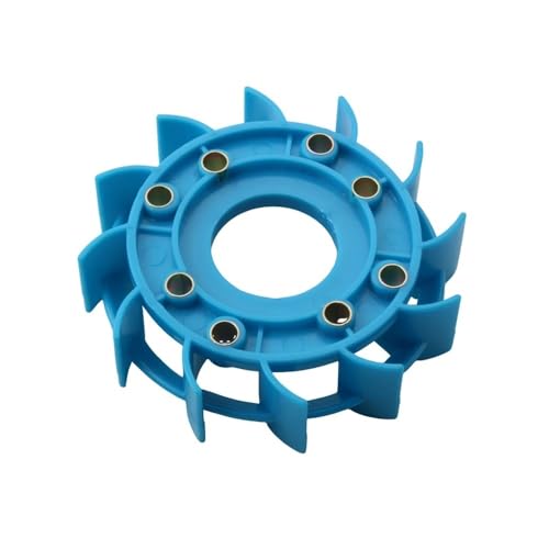 Turbo-Lüfter for Ky Agility 50 DJ SS 8 Vitality 50cc 4T Moped Performance Motorteile(Blue) von SCTTJSIXZ