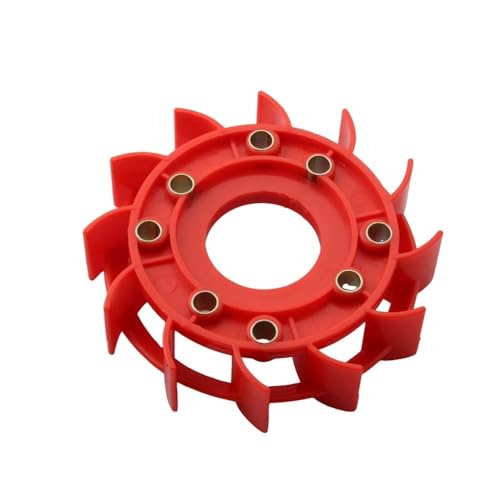 Turbo-Lüfter for Ky Agility 50 DJ SS 8 Vitality 50cc 4T Moped Performance Motorteile(Red) von SCTTJSIXZ