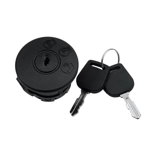 Zündschalter-Kit mit 2 Schlüsseln for MT 725-12066 925-12066, passend for Cu Ca ZT1-42 Rasenmäher-Zubehör, Ersatz von SCTTJSIXZ