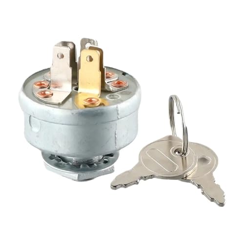 Zündstartschalter und Schlüssel for Rasentraktor for Noma 44745 und Sti 1134 1814 01 von SCTTJSIXZ