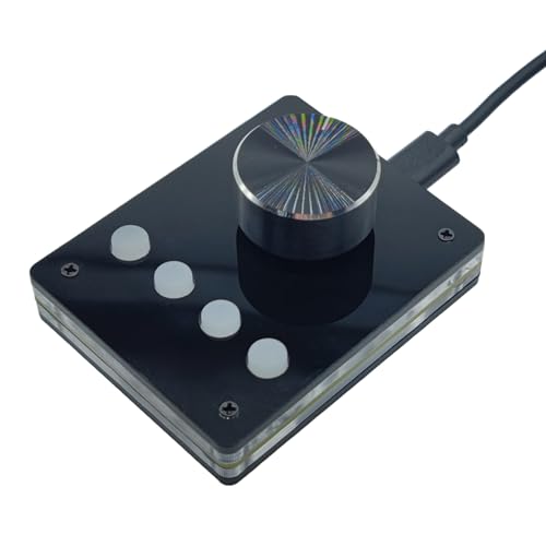 SCUDGOOD USB-Lautstärkeneinstellungsknopf Lautstärkeregler Tastaturen PC-Sound USB-Lautstärkeregler Multimedia-Controller USB-Adapter von SCUDGOOD