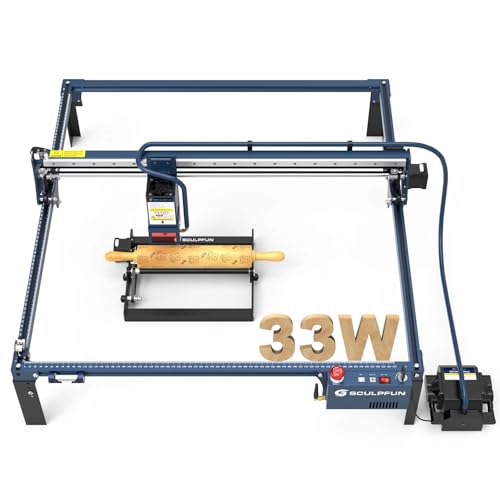 SCULPFUN S30 Ultra 33W Laser Gravurmaschine Großem Automatischem Luftassist Gravurbereich Notausschalter 42 Schritt Motoren Schutzbrille mit 360°Laserrollen SCULPFUN S30 Ultra 33W Laser Gravurmaschine Großem Automatischem Luftassist Gravurbereich Notausschalter 42 Schritt Motoren Schutzbrille mit 360°Laserrollen von SCULPFUN