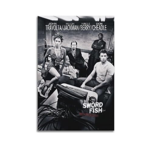 SCUROSBN Filmposter "Operation Swordfish", dekoratives Gemälde, Leinwand, Wandposter und Kunstdruck, moderne Familienschlafzimmer-Dekoration, Poster, 20 x 30 cm von SCUROSBN