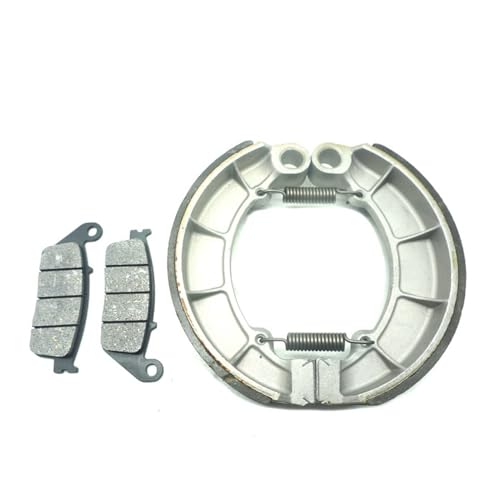 Für Hon&da VT750C Shadow ACE 750 1998-2002 VT750C Shadow Aero 2004-2022 VT 750C VT750 C Motorrad Halbmetall Vorne Und Hinten Bremsbeläge Geräuscharm(Vorderseite und Rückseite) von SCUUBE