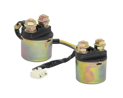 Für TRX90 TRX300 TRX350 TRX400 TRX420 TRX450 TRX450ES TRX500 TRX650 TRX680 Fourtrax Ranche 2 Stücke Starter Magnet Relais Motorrad von SCUUBE