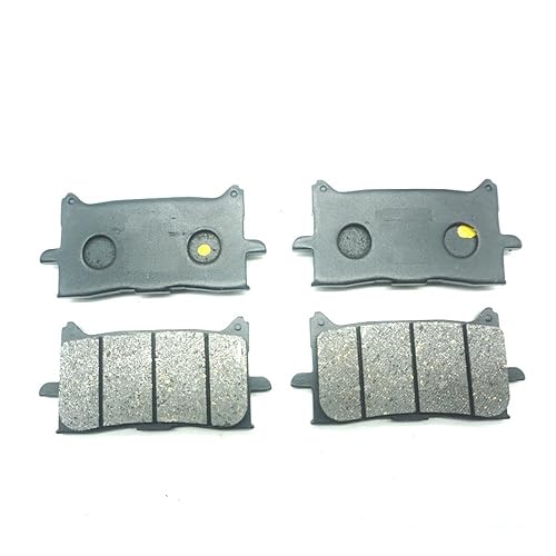 SCUUBE Für Hon&da ASP1100P Hawk 11 2022-2023 NT1100DN NT1100 2022-2023 NT1100DP NT1100 2023 ASP NT 1100 Motorrad Halbmetall Vorne Und Hinten Bremsbeläge Geräuscharm(Vorderseite) von SCUUBE