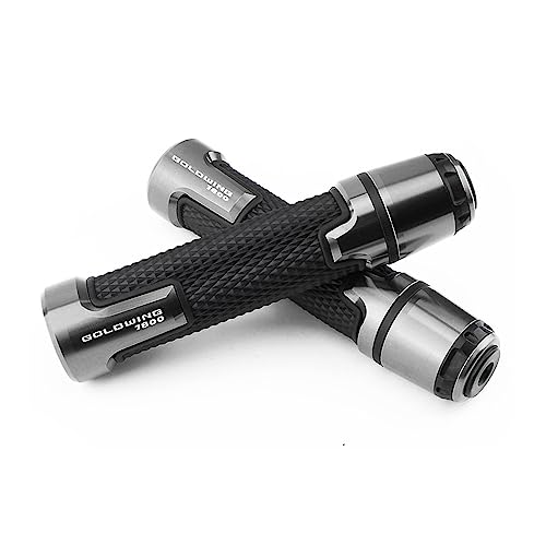 SCUUBE Lenkerstecker Für Honda Goldwing 1800 1800GL GL1800 2001 Motorrad-Lenkergriffe, rutschfeste Gummigriffe, Lenkerenden, CNC-Aluminium, 7/8 Zoll 22 Mm (Farbe : G) von SCUUBE