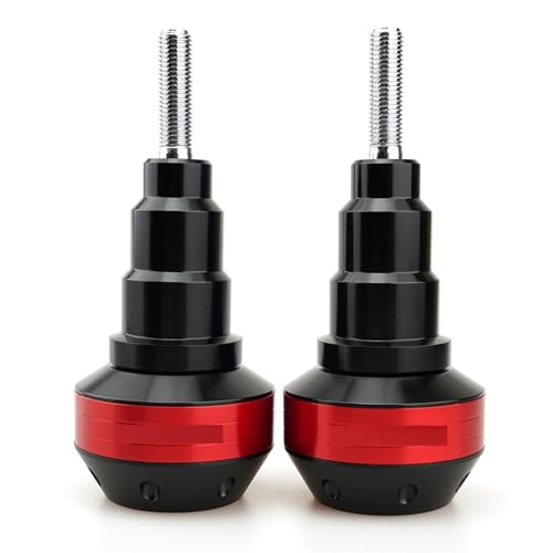 Schieberegler Für CB500X CB500 X 2013-2020 Motorrad Fallschutz Rahmen Slider Seitenverkleidung Schutz Crash Pad Protector Auspuff Slider(Rot) von SCUUBE