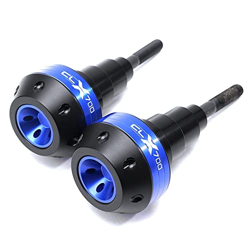 Schieberegler Für CFMOTO 700 CLX CL-X CLX700 2021 2022 Motorrad Fallschutz Rahmen Slider Seitenverkleidung Schutz Motor Crash Protector(Blau) von SCUUBE