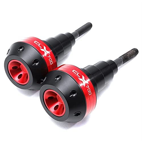 Schieberegler Für CFMOTO 700 CLX CL-X CLX700 2021 2022 Motorrad Fallschutz Rahmen Slider Seitenverkleidung Schutz Motor Crash Protector(Rot) von SCUUBE