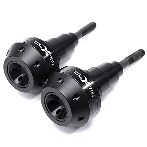 Schieberegler Für CFMOTO 700 CLX CL-X CLX700 2021 2022 Motorrad Fallschutz Rahmen Slider Seitenverkleidung Schutz Motor Crash Protector(Schwarz) von SCUUBE