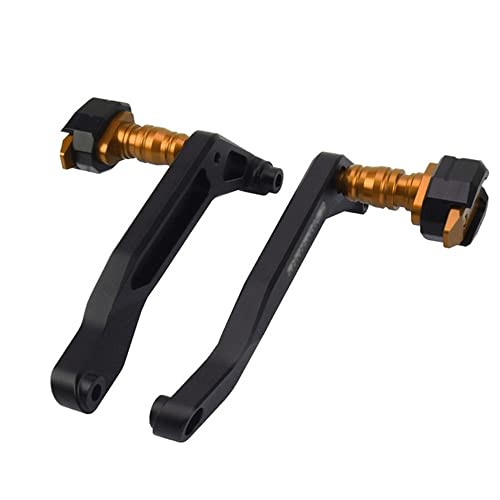 Schieberegler Für DUCATI Monster 950 937 2021 2022 Motorrad Absturzsicherung Rahmen Slider Verkleidung Schutz Anti Crash Pad Protector Monster 950(Gold) von SCUUBE