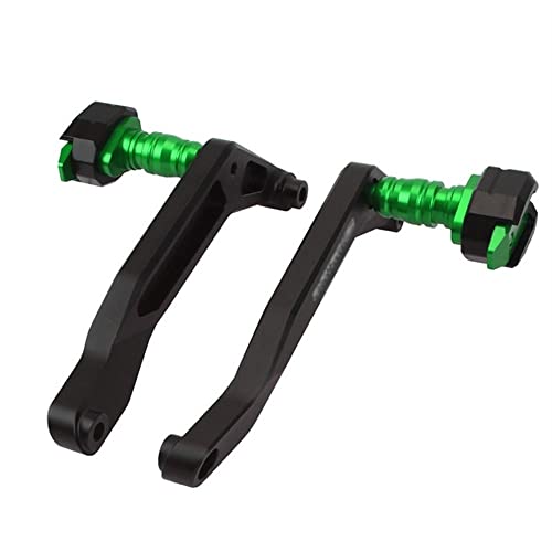 Schieberegler Für DUCATI Monster 950 937 2021 2022 Motorrad Absturzsicherung Rahmen Slider Verkleidung Schutz Anti Crash Pad Protector Monster 950(Grün) von SCUUBE