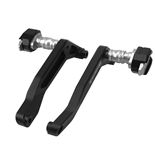 Schieberegler Für DUCATI Monster 950 937 2021 2022 Motorrad Absturzsicherung Rahmen Slider Verkleidung Schutz Anti Crash Pad Protector Monster 950(Silber) von SCUUBE