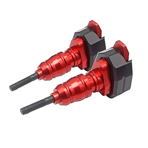 Schieberegler Für FZ6 FZ6S FZ1 FZ8 FZ1N Motorrad Fallschutz Rahmen Slider Verkleidungsschutz Anti Crash Pad Protector(Rot) von SCUUBE