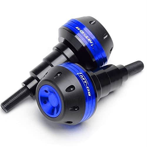 Schieberegler Für MT09 MT-09 SP 2015-2020 2021 2022 Motorrad Fallschutz Rahmen Slider Seitenverkleidung Schutz Motor Crash Protector(Blau) von SCUUBE
