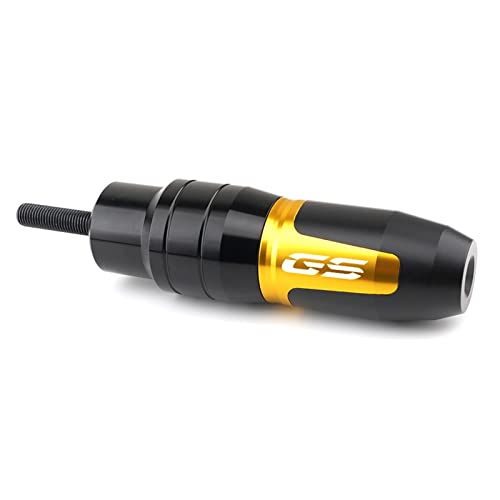 Schieberegler Für R1200GS R1250GS F650GS F750GS F850GS Adventure ADV Motorrad Sturzschutz Rahmen Slider Auspuff Slider Seitenverkleidung Guard Crash Pad Protector(Gold) von SCUUBE