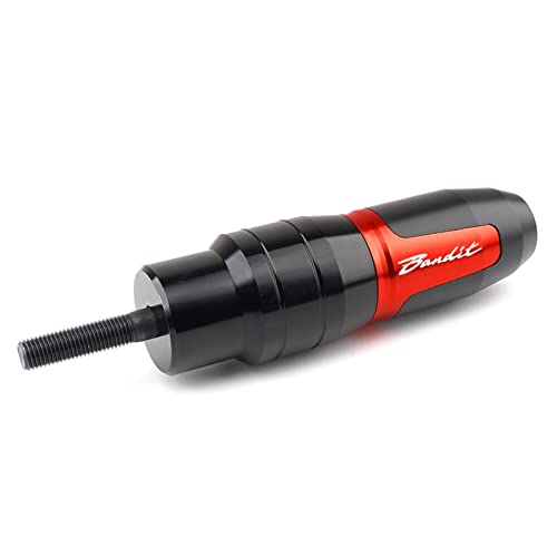 Schieberegler Für Suzuki Bandit GSF1250 S GSF1200 GSF250 GSF400 GSF650 GSX650F Motorrad Fallschutz Rahmen Slider Auspuff Slider Seitenverkleidung Schutz Crash Pad Protector(Rot) von SCUUBE