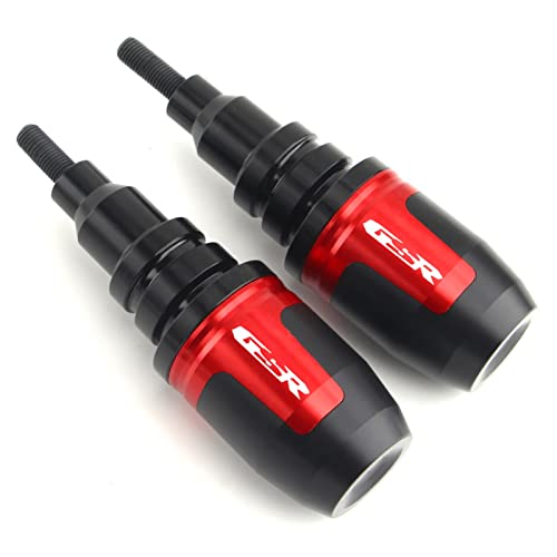 Schieberegler Für Suzuki GSR400 GSR600 GSR GSR750 Motorrad Fallschutz Rahmen Slider Seitenverkleidung Schutz Crash Pad Protector Auspuff Slider(Rot) von SCUUBE