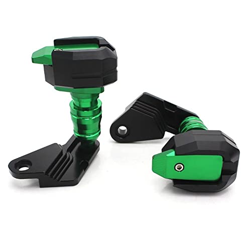 Schieberegler Für Suzuki GSXR1000 GSX-R1000 GSX R1000 2009-2016 Motorrad Fallschutz Rahmen Slider Verkleidungsschutz Anti Crash Pad Protector(Grün) von SCUUBE