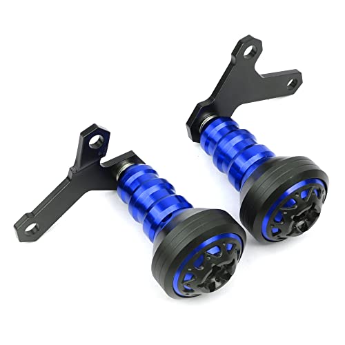 Schieberegler Für XJ6 DIVERSION XJ 6 Motorrad Absturzsicherung Rahmen Slider Verkleidung Schutz Anti Crash Pad Protector(Blau) von SCUUBE