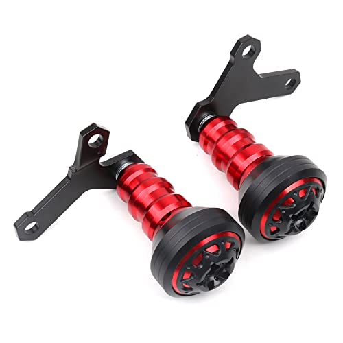 Schieberegler Für XJ6 DIVERSION XJ 6 Motorrad Absturzsicherung Rahmen Slider Verkleidung Schutz Anti Crash Pad Protector(Rot) von SCUUBE