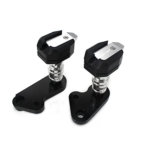Schieberegler Für YZF-R1 YZFR1 YZF R1 2009 2010 2011 2012 2013 2014 Motorrad Fallschutz Rahmen Slider Verkleidungsschutz Anti Crash Pad Protector(Silber) von SCUUBE