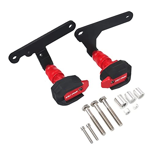 Schieberegler Für YZF R6 YZFR6 2017-2021 2020 2019 2018 Motorrad Absturzsicherung Rahmen Slider Verkleidung Schutz Anti Crash Pad Protector(Rot) von SCUUBE