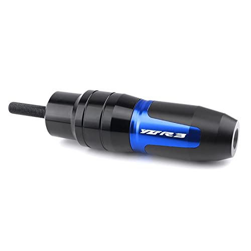 Schieberegler Für YZFR3 YZF-R3 YZF R3 2015-2022 Motorrad Fallschutz Sturzpad Auspuff Slider Seitenverkleidung Guard Crash Pad Protector(Blau) von SCUUBE
