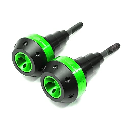 Schieberegler Für Z H2 ZH2 2019 2020 2021 2022 Motorrad Fallschutz Rahmen Slider Seitenverkleidung Schutz Motor Crash Protector(Grün) von SCUUBE