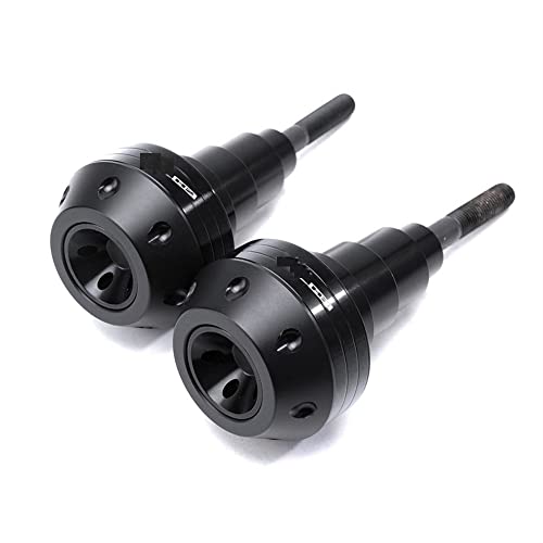Schieberegler Für Z H2 ZH2 2019 2020 2021 2022 Motorrad Fallschutz Rahmen Slider Seitenverkleidung Schutz Motor Crash Protector(Schwarz) von SCUUBE