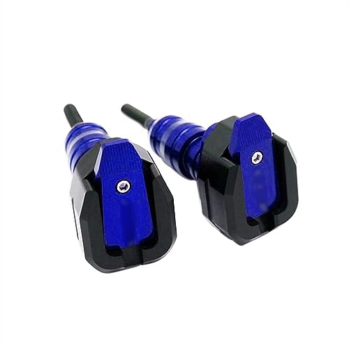 Schieberegler Für ZX-6R ZX6R 2013 2014 2015 2016 2017 Motorrad Fallschutz Frame Slider Verkleidungsschutz Anti Crash Pad Protector(Blau) von SCUUBE