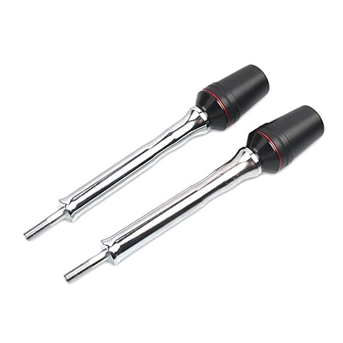 Schieberegler Für ZZR1400 2010 2011 2012 2013 2014 2015 2016 2017 2018 Motorrad Fallschutz Rahmen Slider Verkleidungsschutz Anti Crash Pad Protector(Rot) von SCUUBE