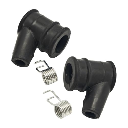 2 stücke Lot Zündkerze Zündung Kappe Zündung Frühling Fit for Kettensäge Benzin Ersatz Ersatz Werkzeug Gummi Kappe Garten Werkzeug Teile 2 stücke Lot Zündkerze Zündung Kappe Zündung Frühling Fit for Kettensäge Benzin Ersatz Ersatz Werkzeug Gummi Kappe Garten Werkzeug Teile von SCVYLNZ