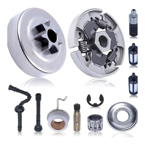 325" Kupplungstrommel-Kettenrad-Öl-Kit passend for 021 023 025 MS230 MS250 Säge Kupplungstrommel Kupplungsscheibe Schneckengetriebe von SCVYLNZ